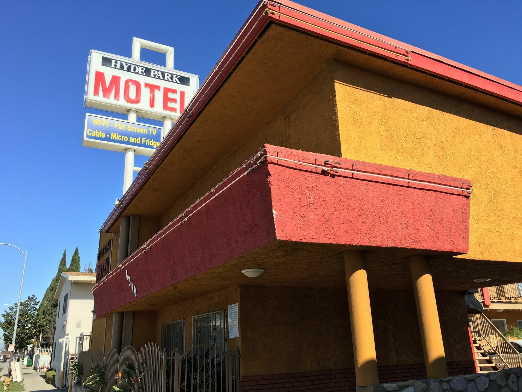 Hyde Park Motel Los Angeles Bagian luar foto